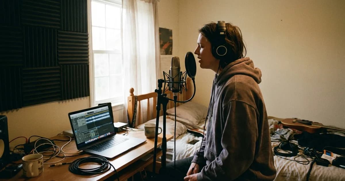 How to Sound Like a Major Label Artist Recording from Your Bedroom
