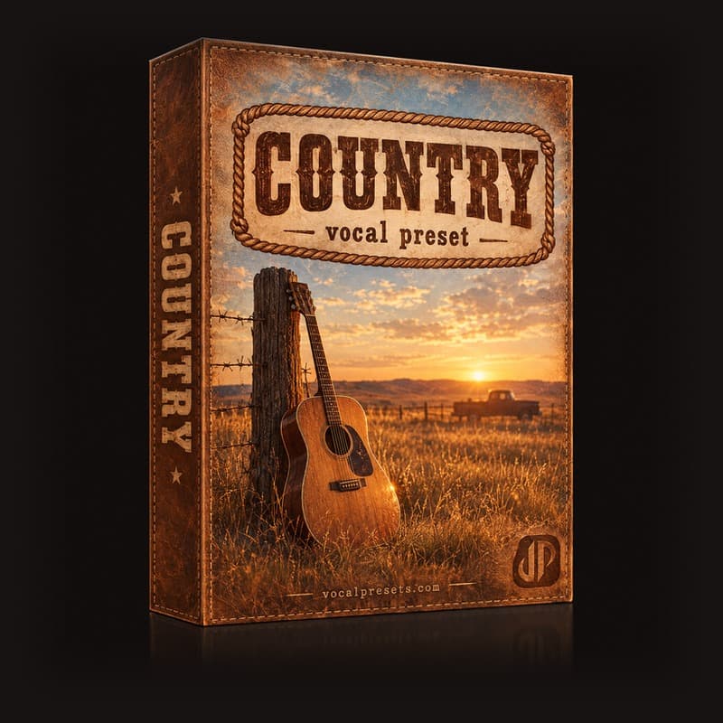 Country vocal preset cover art