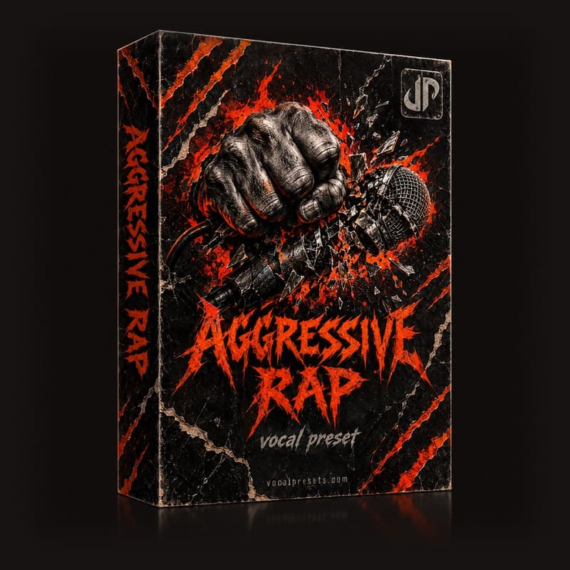 Aggressive Rap vocal preset cover art