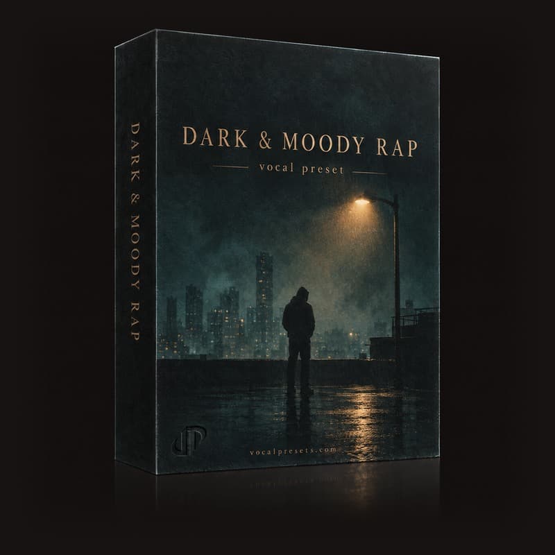 Dark & Moody Rap vocal preset cover art