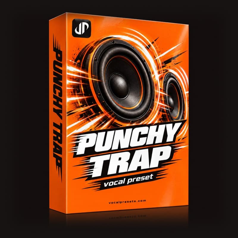 Punchy Trap vocal preset cover art