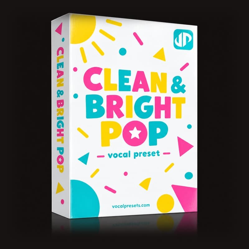Clean & Bright Pop vocal preset cover art