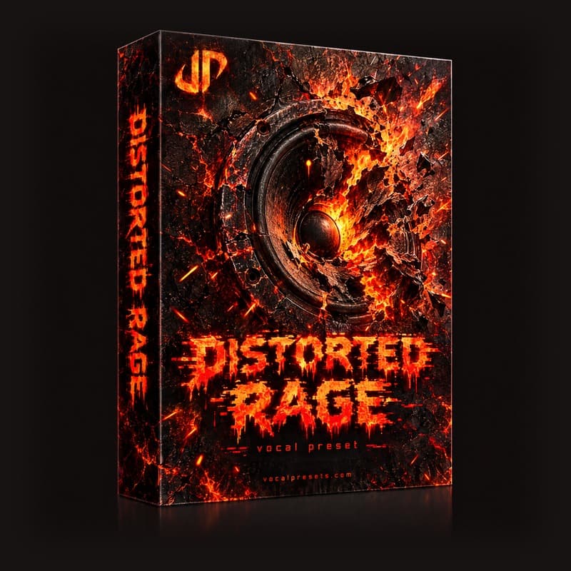 Distorted Rage vocal preset cover art